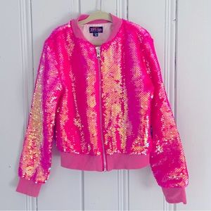 JoJo’s Closet Jot Pink Sequin Jacket